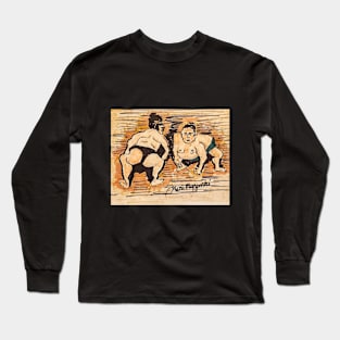 Sumo Wrestling Long Sleeve T-Shirt